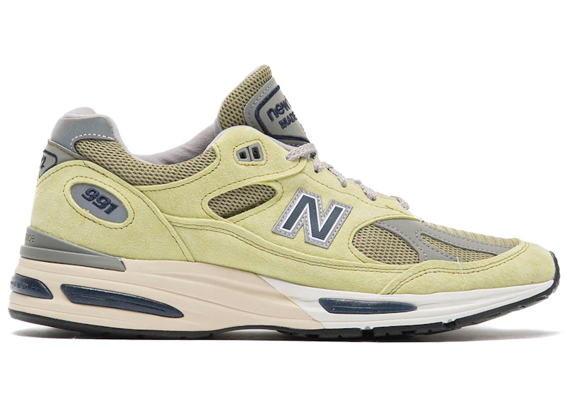 New Balance 991v2 Made In The UK 'Summer Brights Green Banana' U991WG2