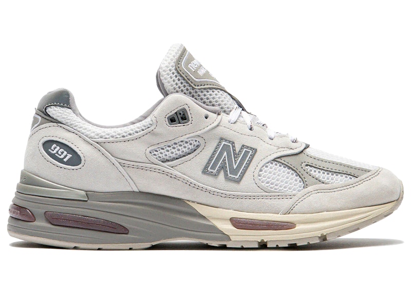 New Balance 991v2 Made In UK 'Wind Chime Brilliant White' U991AC2