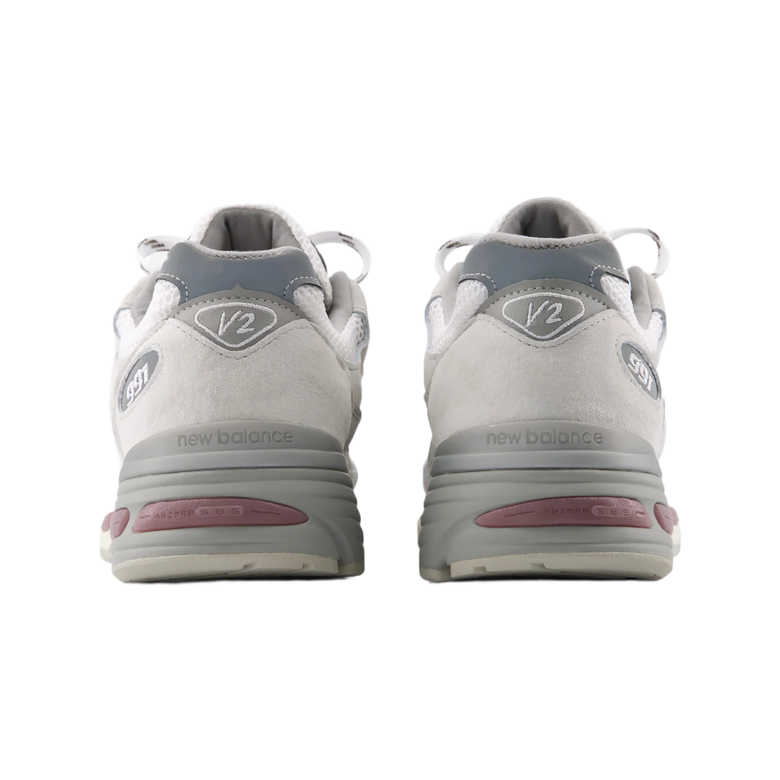 Lookbook New Balance 991v2 Made In UK 'Wind Chime Brilliant White' U991AC2