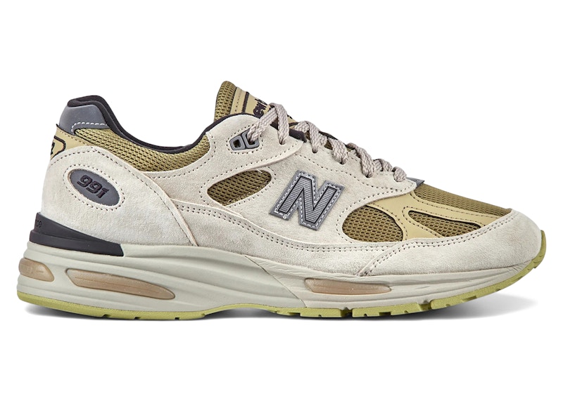 New Balance 991v2 MiUK Silver Birch U991PW2