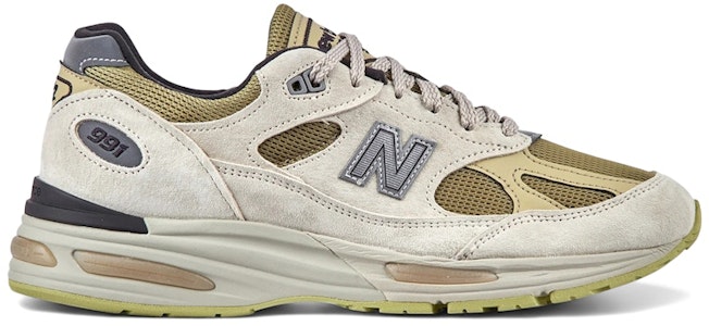 New Balance 991v2 MiUK Silver Birch Pria/Wanita Sneakers U991PW2 Buy New Balance 991v2 MiUK Silver Birch Pria/Wanita Sneakers U991PW2