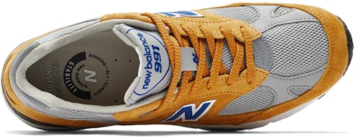 ニューバランス991v イエロー/グレー M991YBG(D) Lookbook ニューバランス991v イエロー/グレー M991YBG(D)