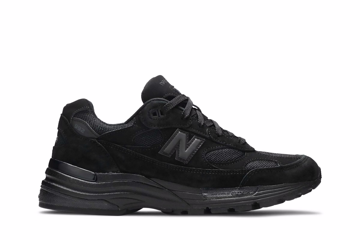 New Balance 992 Made In USA 'Black' M992EA