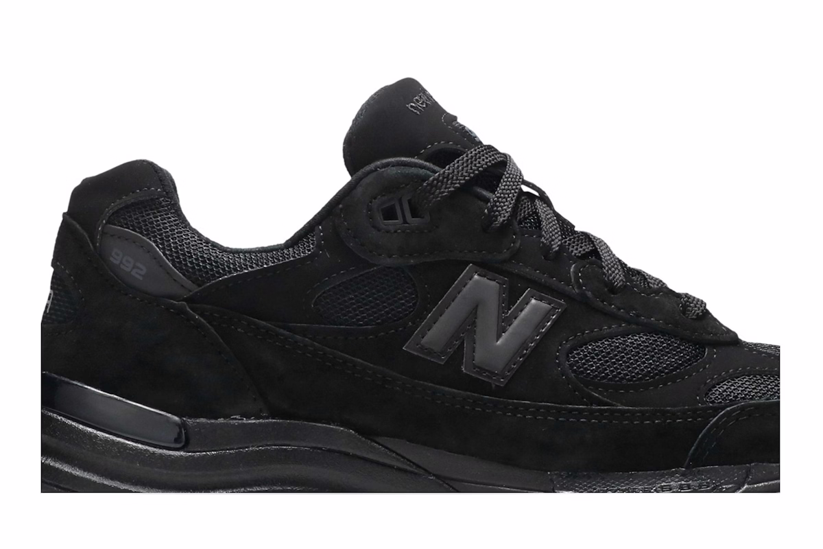 New Balance 992 Made In USA 'Black' M992EA