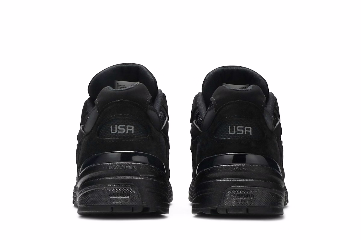 New Balance 992 Made In USA 'Black' M992EA