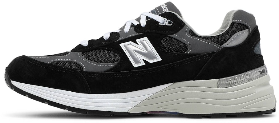 美品 New Balance 992 EB – Black/Grey Buy New Balance 992 Made In USA 'Black Grey Suede' M992EB