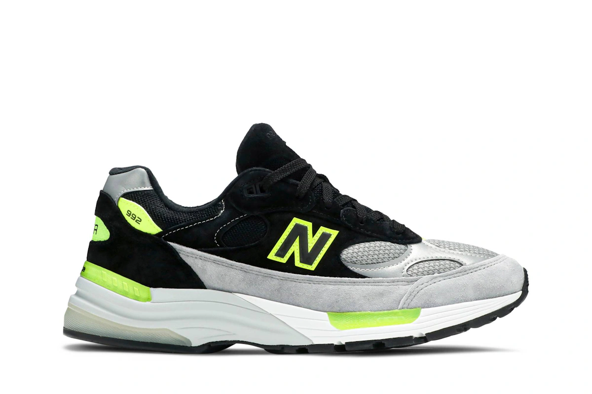 New Balance 992 Made In USA 'Black Grey Volt' M992TQ