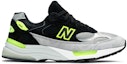 Buy New Balance 992 Buatan USA 'Hitam Kelabu Volt' M992TQ