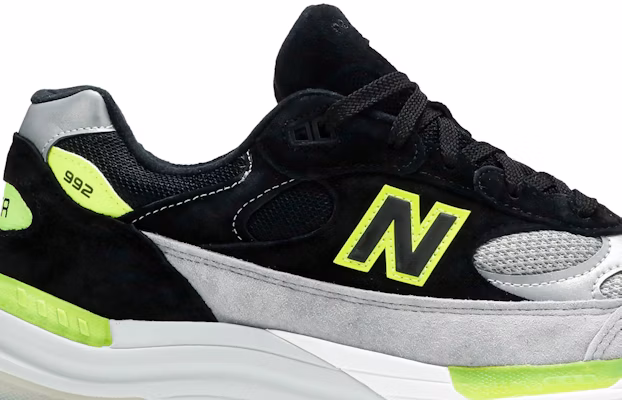New Balance 992 Buatan USA 'Hitam Kelabu Volt' M992TQ Order New Balance 992 Buatan USA 'Hitam Kelabu Volt' M992TQ