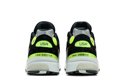New Balance 992 Made In USA 'Black Grey Volt' M992TQ