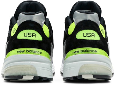 New Balance 992 Hecho en EE.UU. 'Negro Gris Voltio' M992TQ Details for New Balance 992 Hecho en EE.UU. 'Negro Gris Voltio' M992TQ