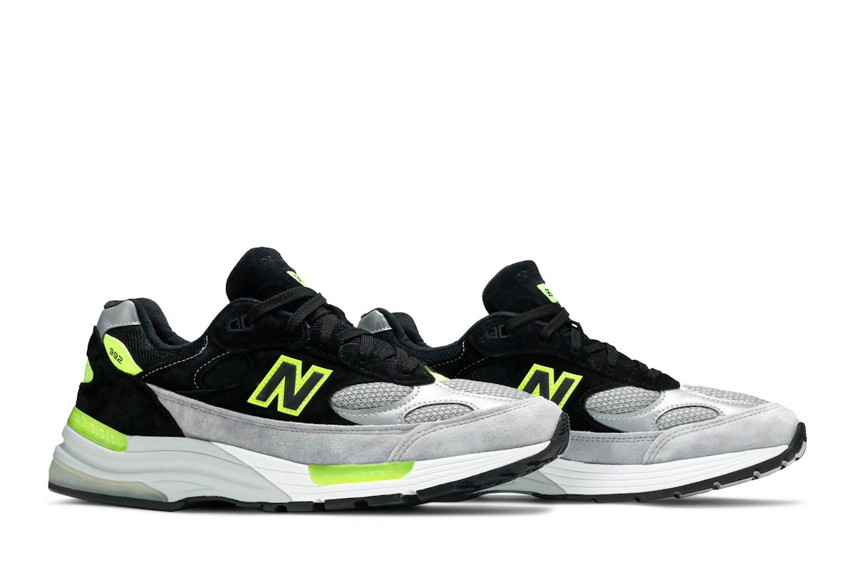 New Balance 992 Made In USA 'Black Grey Volt' M992TQ