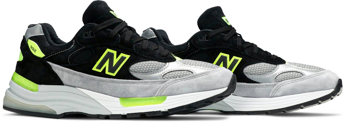 New Balance 992 美国制造 '黑灰荧光绿' M992TQ Cheap New Balance 992 美国制造 '黑灰荧光绿' M992TQ
