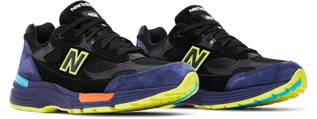 New Balance 992 Made In USA 'Black Purple' M992LT Cheap New Balance 992 Made In USA 'Black Purple' M992LT