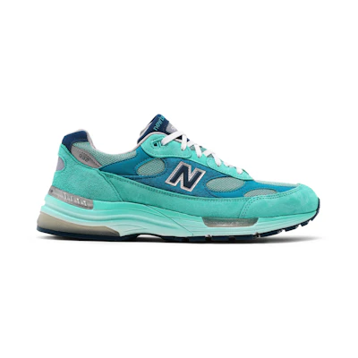NB 992 Made In USA 'Blue Silver Metallic'