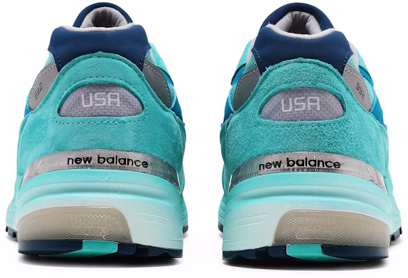New Balance 992 Made In USA 'Blue Silver Metallic' M992TB Details for New Balance 992 Made In USA 'Blue Silver Metallic' M992TB