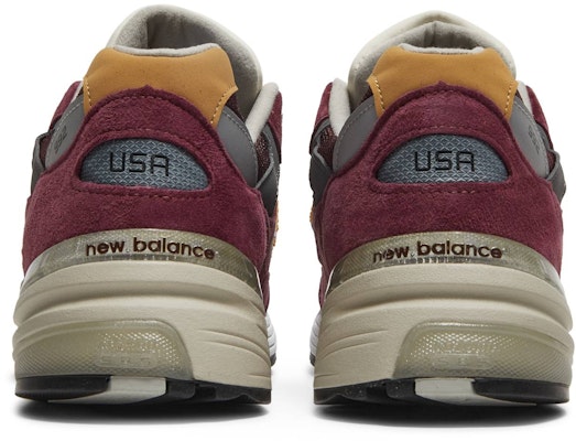 New Balance 992 Made in USA 'Burgundy' M992CA Details for New Balance 992 Made in USA 'Burgundy' M992CA