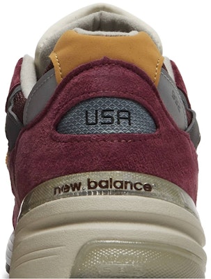 New Balance 992 Made in USA 'Burgundy' M992CA Sizing New Balance 992 Made in USA 'Burgundy' M992CA