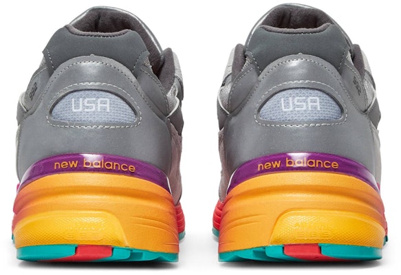 New Balance 992 Made in USA 'Grey Multi' M992BC Details for New Balance 992 Made in USA 'Grey Multi' M992BC
