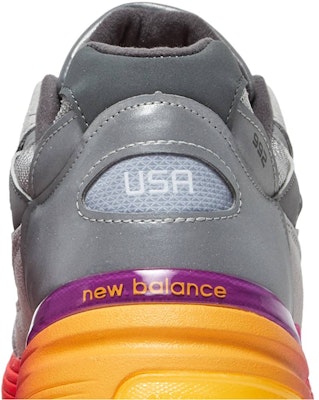 New Balance 992 Made in USA 'Grey Multi' M992BC Sizing New Balance 992 Made in USA 'Grey Multi' M992BC