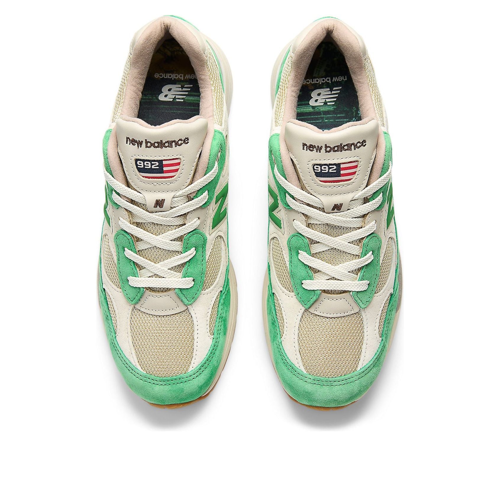 Lookbook New Balance 992 Made in USA 'Mint Gum' U992EN1