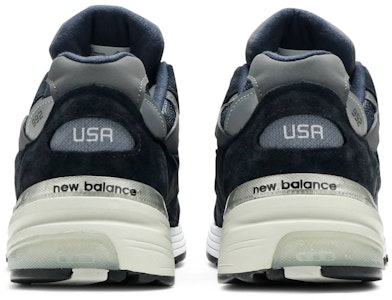 New Balance 992 美国制造 '海军蓝灰' M992GG Details for New Balance 992 美国制造 '海军蓝灰' M992GG