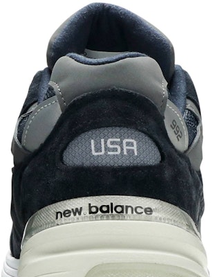 New Balance 992 Buatan USA 'Navy Grey' M992GG Sizing New Balance 992 Buatan USA 'Navy Grey' M992GG