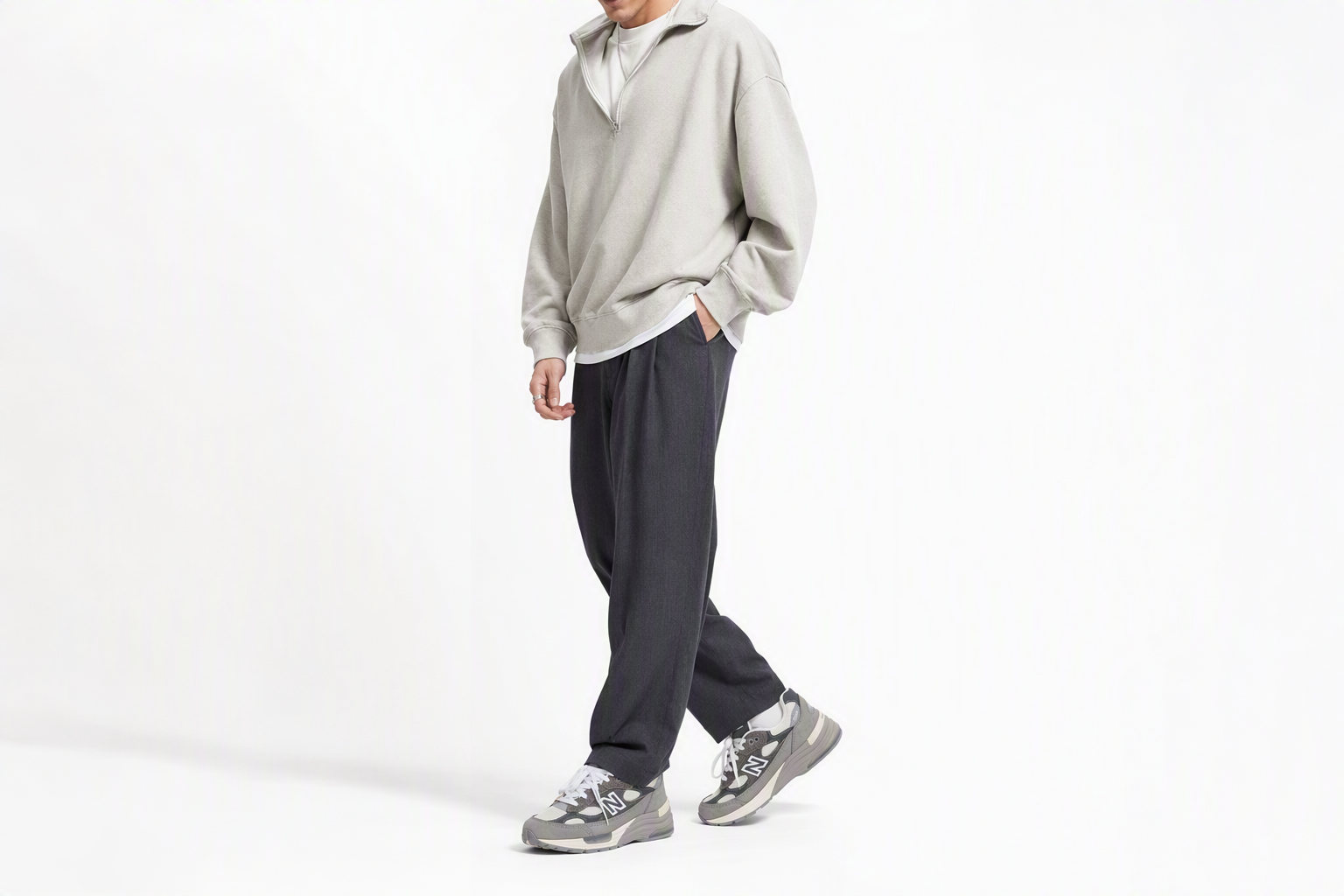 Order New Balance 992 Made in USA ''Grigio Ombra'' U9927WX