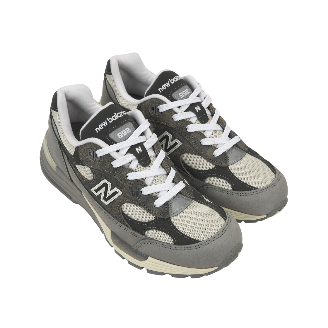 Shop New Balance 992 美国制造 ''暗影灰'' U9927WX