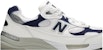 New Balance 992 Buatan USA 'Putih Navy' M992EC