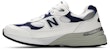 New Balance 992 Buatan USA 'Putih Navy' M992EC
