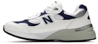 Lookbook New Balance 992 Buatan USA 'Putih Navy' M992EC
