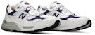 New Balance 992 Buatan USA 'Putih Navy' M992EC
