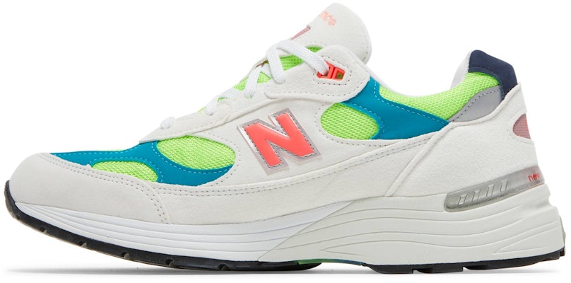 New Balance 992 Made In USA 'White Neon' M992DA Lookbook New Balance 992 Made In USA 'White Neon' M992DA