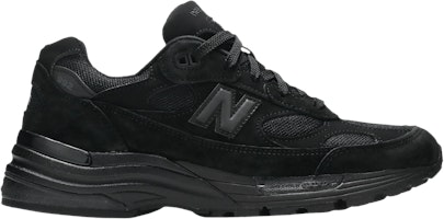New Balance 992 Made in USA Factory Second 'Triple Black' XM992EA