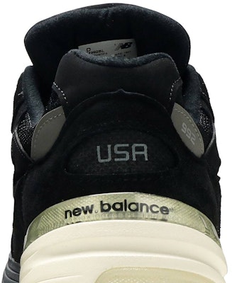 New Balance 992v1 Buatan USA 'Hitam' M992BL Sizing New Balance 992v1 Buatan USA 'Hitam' M992BL