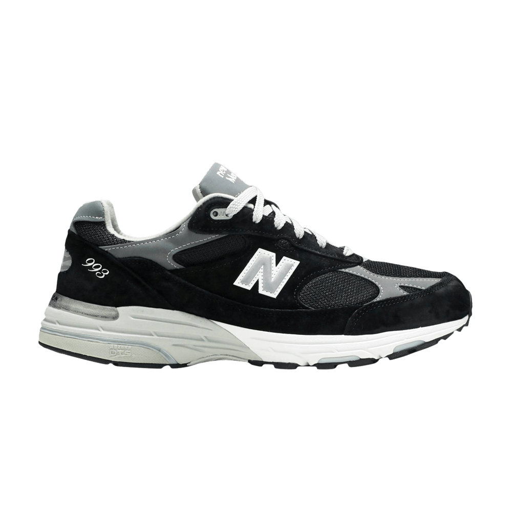 Buy ニューバランス993 Made In USA 2E ワイド 'ブラックホワイト' MR993BK-2E MR993BK-2E