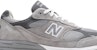 New Balance 993 Buatan USA 2E Lebar 'Kelabu Putih' MR993GL-2E