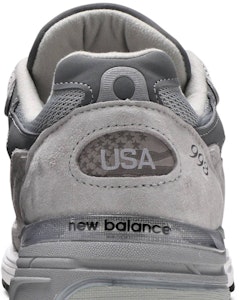New Balance 993 Buatan USA 2E Lebar 'Kelabu Putih' MR993GL-2E Sizing New Balance 993 Buatan USA 2E Lebar 'Kelabu Putih' MR993GL-2E