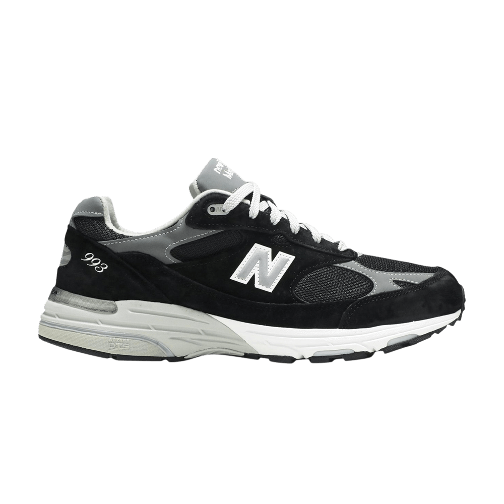 Buy New Balance 993 Hecho en USA 4E Ancho 'Negro Blanco' MR993BK-4E