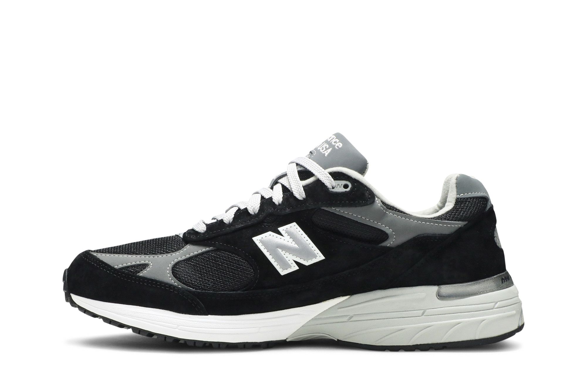 Shop 뉴발란스 993 메이드 인 USA '블랙' MR993BK