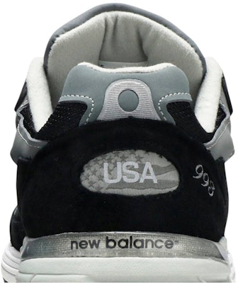 New Balance 993 Made in USA 'Black' MR993BK Sizing New Balance 993 Made in USA 'Black' MR993BK