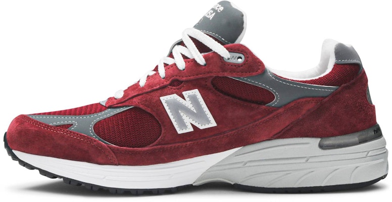 New Balance 993 Made in USA 'Burgundy' MR993BU Lookbook New Balance 993 Made in USA 'Burgundy' MR993BU