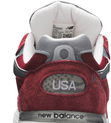 New Balance 993 Made in USA 'Burgundy' MR993BU Sizing New Balance 993 Made in USA 'Burgundy' MR993BU