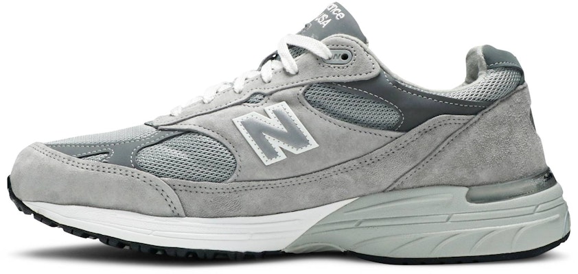 New Balance 993 Made in USA 'Grey White' MR993GL Lookbook New Balance 993 Made in USA 'Grey White' MR993GL