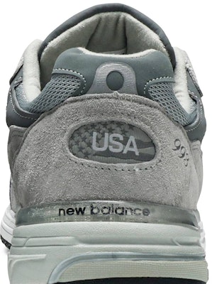 New Balance 993 Made in USA 'Grey White' MR993GL Sizing New Balance 993 Made in USA 'Grey White' MR993GL
