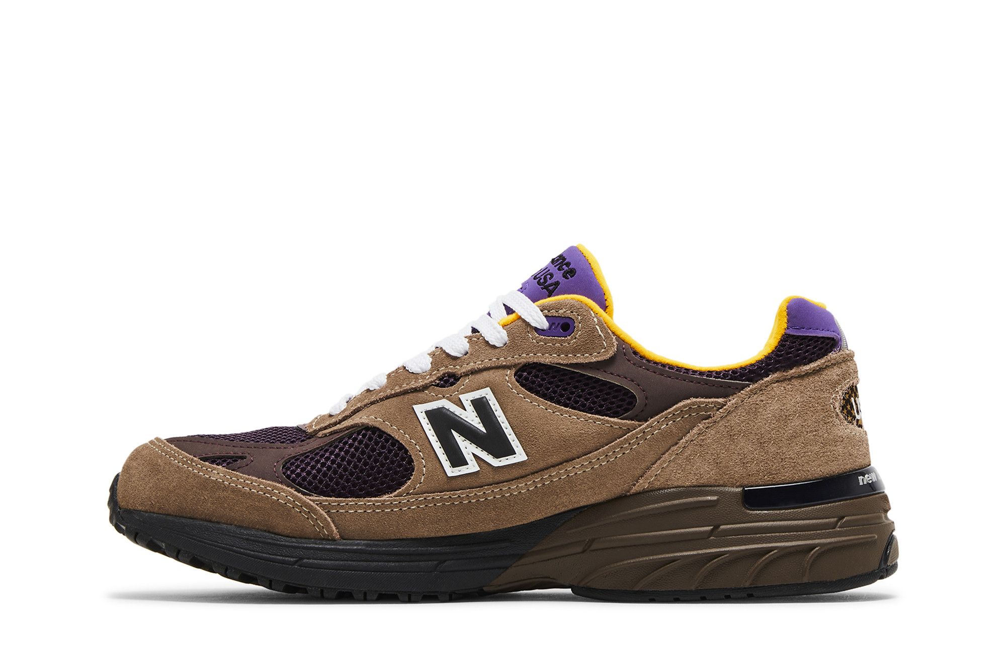 Shop New Balance 993 Made in USA 'Mushroom Midnight Violet' U993MU