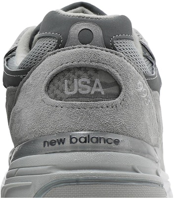 New Balance 993 Made in USA Narrow 'Grey White' MR993GL-2A Sizing New Balance 993 Made in USA Narrow 'Grey White' MR993GL-2A