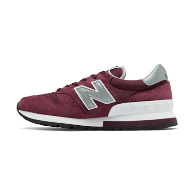 NB 995 Burgundy Silver