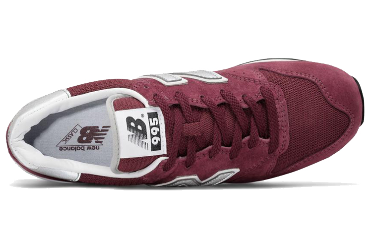 Lookbook New Balance 995 酒紅銀色 M995CHBG